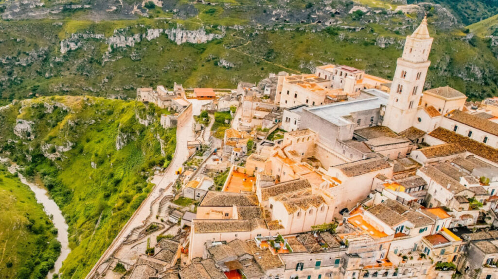 Maria rock church  dwellings in sassi-di-matera-Top 10 hidden gems to explore in Italy